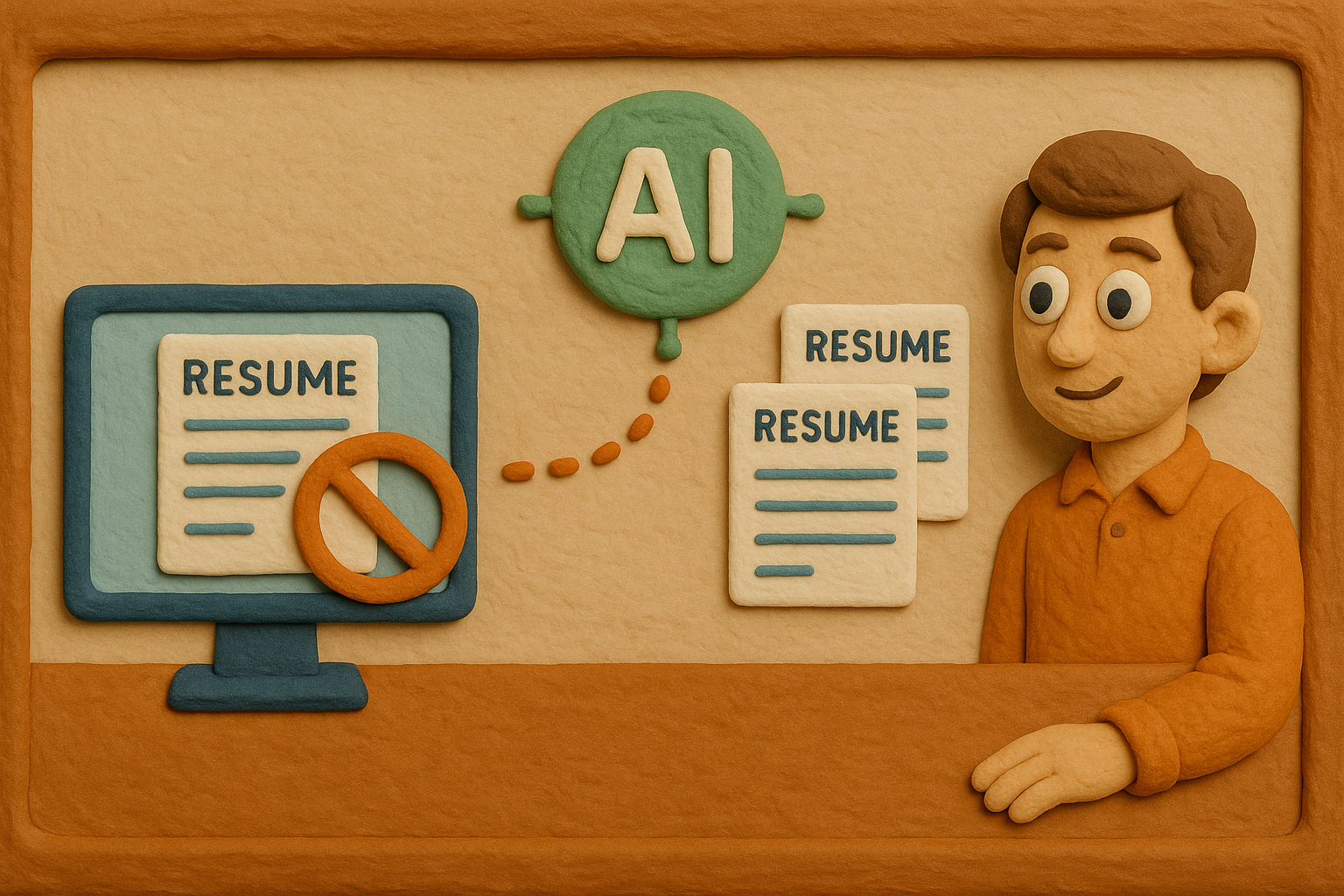 How Resume Deduplication Works in AI Screening Tools: Streamlining Recruitment Efficiency - AI resume screening software dashboard showing candidate analysis and matching scores