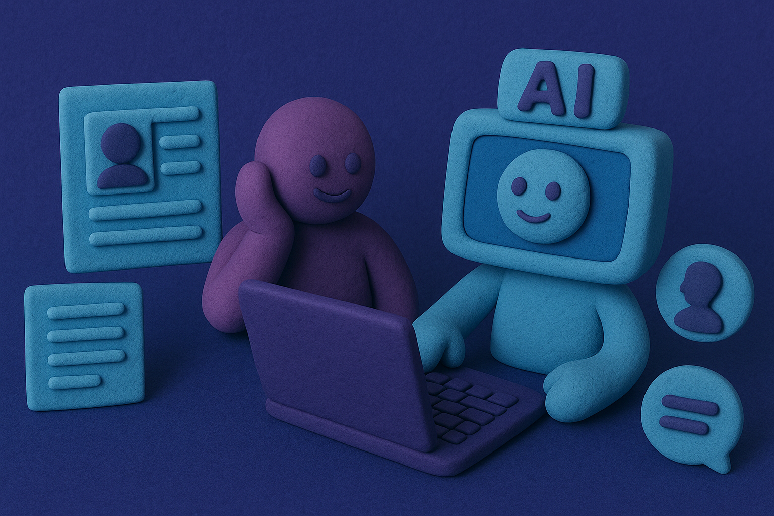 Recruiter Co-Pilot AI Assistant Visualization